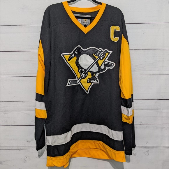 Pittsburgh Penguins Jersey Mario Lemieux Retro Throwback